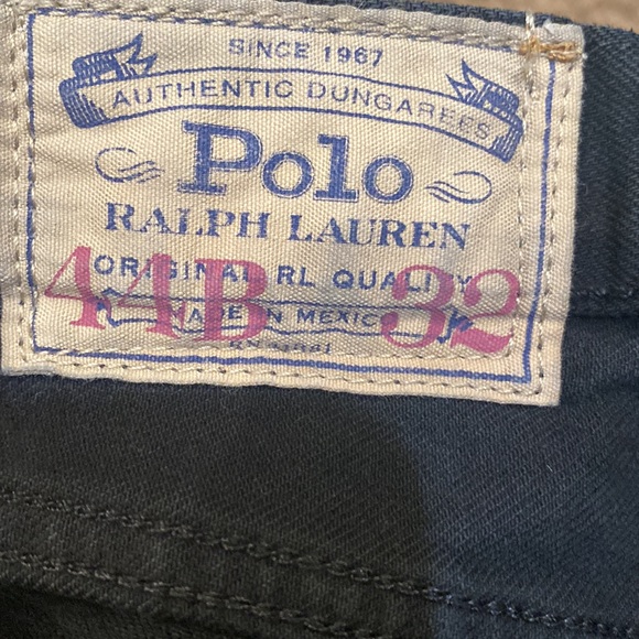 Polo Ralph Lauren  Hudson Black  Jeans 44x32 - Picture 7 of 9